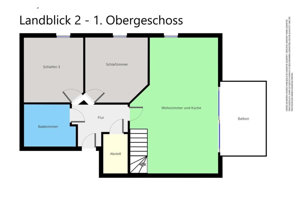 Landblick 2 Lägenhet Norddeich  Exteriör bild